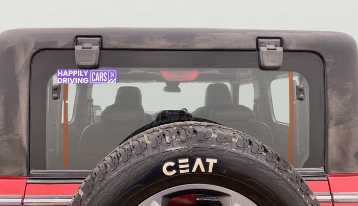 2021 Mahindra Thar LX PETROL HT 4WD AT, Petrol, Automatic, 25,244 km, Rear Windshield