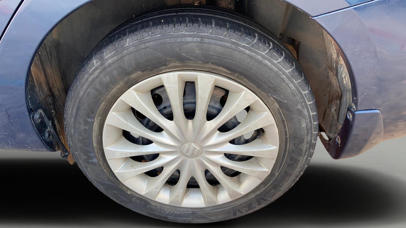 2018 Maruti Ciaz DELTA 1.4 MT PETROL, Petrol, Manual, 70,460 km, Left Rear Wheel