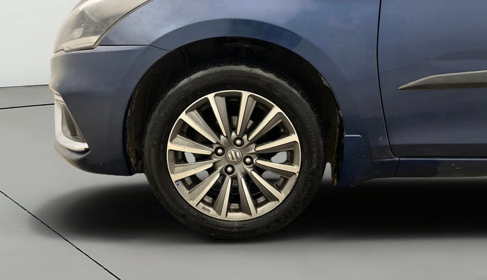 2019 Maruti Ciaz ALPHA  AT 1.5 SHVS PETROL, Petrol, Automatic, 55,158 km, Left Front Wheel