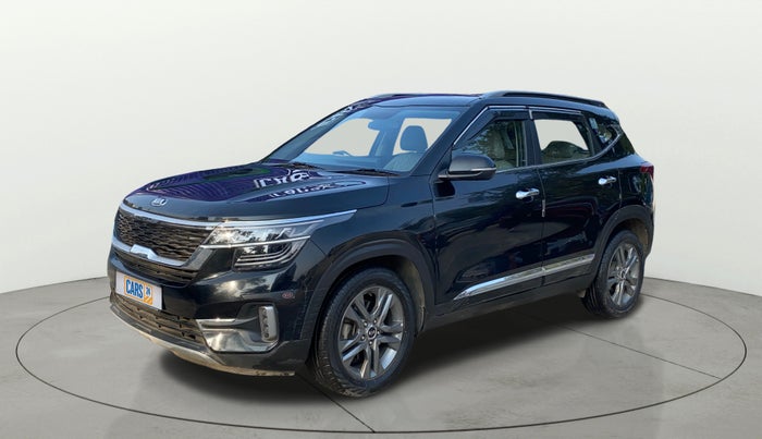 2020 KIA SELTOS HTX IVT 1.5 PETROL, Petrol, Automatic, 59,859 km, Left Front Diagonal