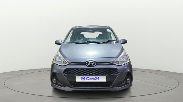 2017 Hyundai Grand i10 SPORTZ (O) AT 1.2 KAPPA VTVT, Petrol, Automatic, 50,433 km, Front