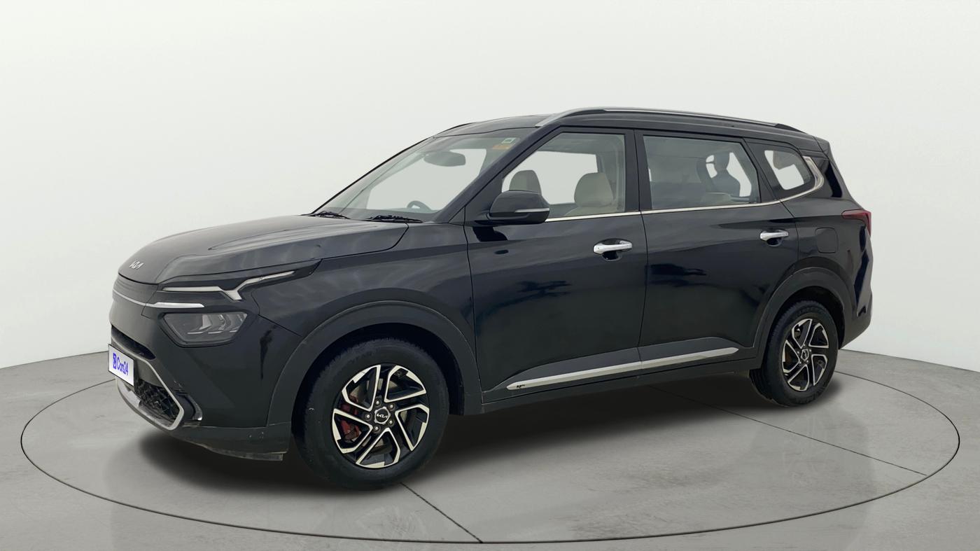 2022 KIA CARENS LUXURY PLUS 1.5 DIESEL AT 6 STR, Diesel, Automatic, 74,209 km, Left Front Diagonal