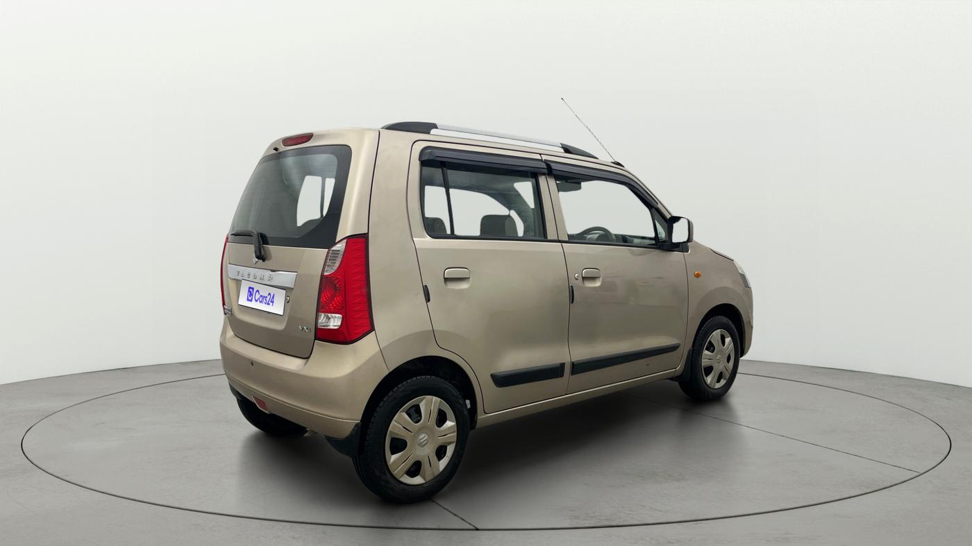 2014 Maruti Wagon R 1.0 VXI, Petrol, Manual, 78,110 km, Right Back Diagonal