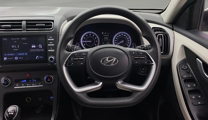 2022 Hyundai Creta S IMT 1.5 PETROL, Petrol, Manual, 48,658 km, Steering Wheel Close Up