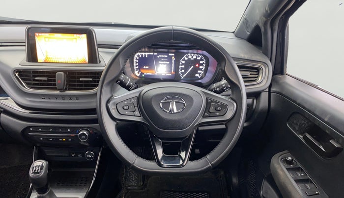 2023 Tata ALTROZ XZ Plus (S) Dark Edition, Petrol, Manual, 9,701 km, Steering Wheel Close Up