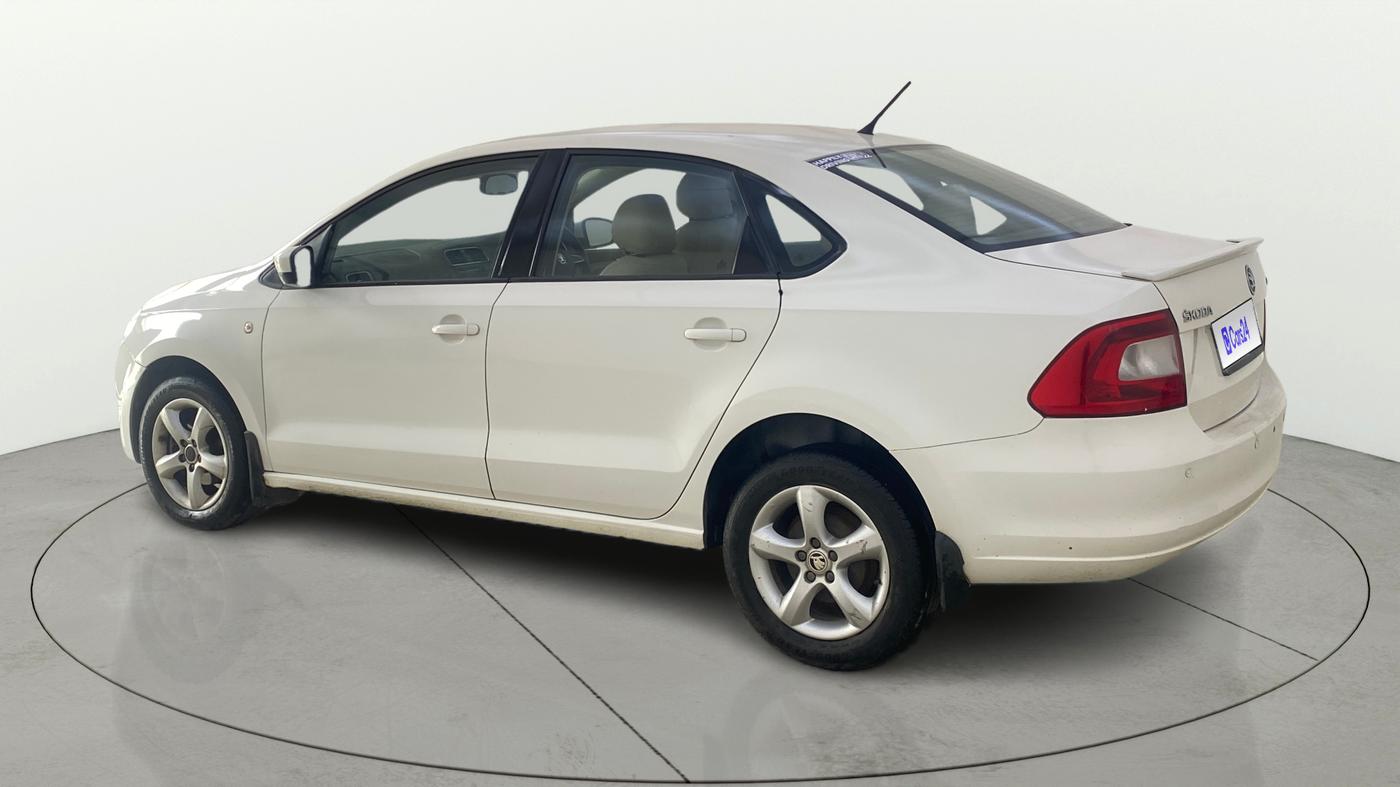2014 Skoda Rapid AMBITION 1.6 MPI AT PLUS, Petrol, Automatic, 50,687 km, Left Back Diagonal