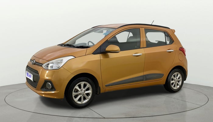 2014 Hyundai Grand i10 ASTA AT 1.2 KAPPA VTVT, Petrol, Automatic, 74,436 km, Left Front Diagonal