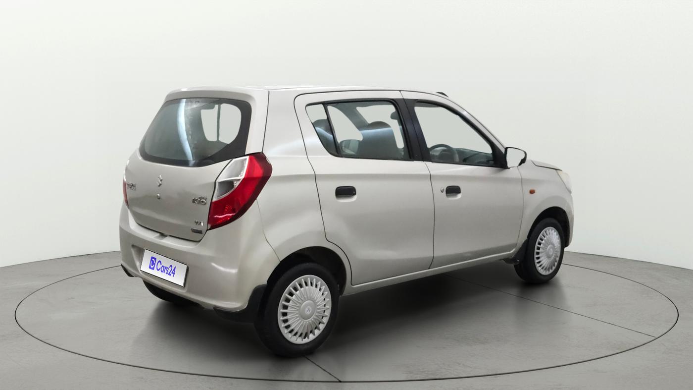 2015 Maruti Alto K10 VXI AMT, Petrol, Automatic, 89,591 km, Right Back Diagonal