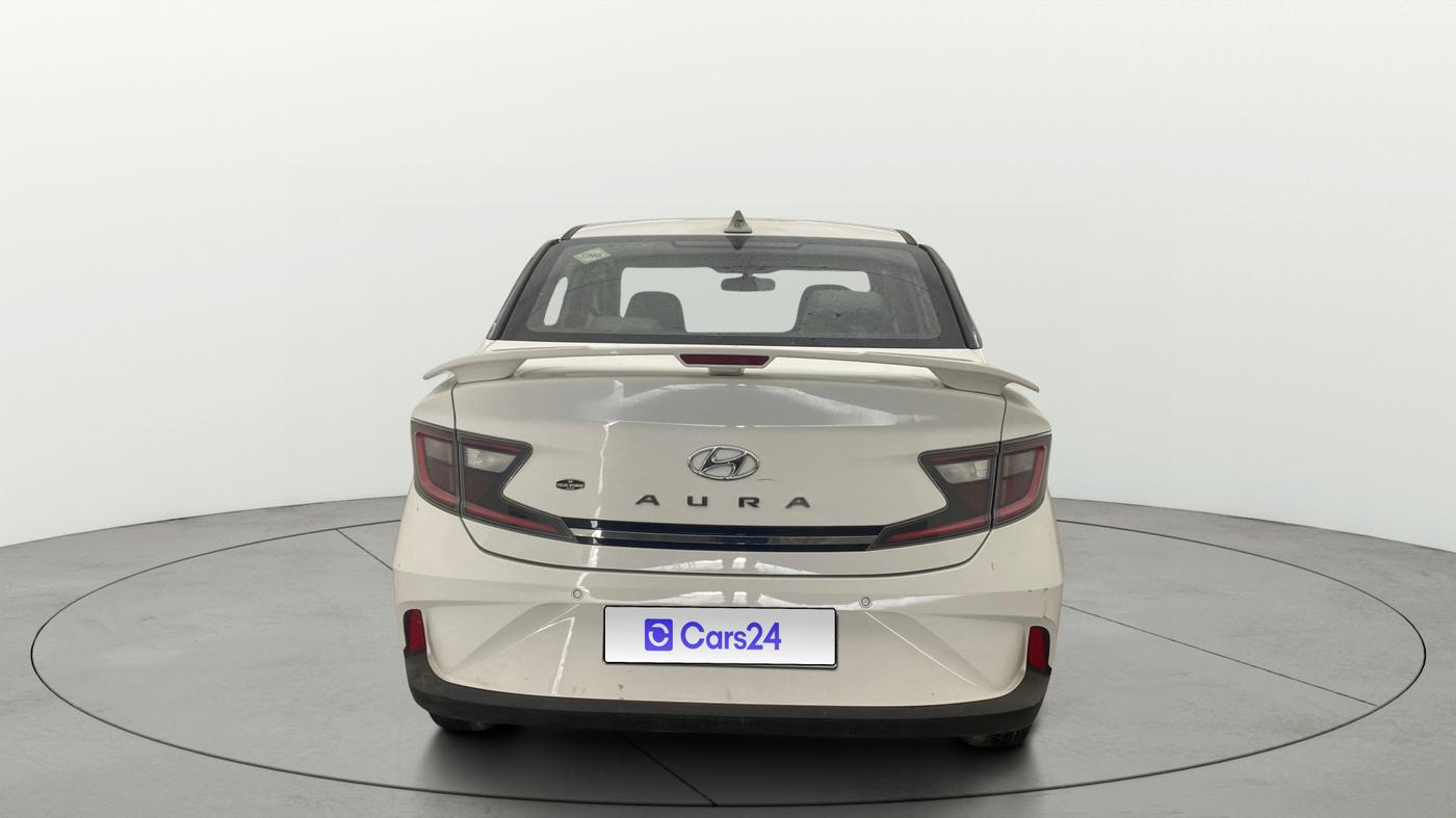 2022 Hyundai AURA SX 1.2 CNG, CNG, Manual, 9,680 km, Back/Rear