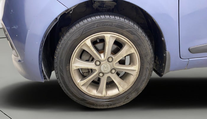 2016 Hyundai Grand i10 ASTA AT 1.2 KAPPA VTVT, Petrol, Automatic, 62,887 km, Left Front Wheel