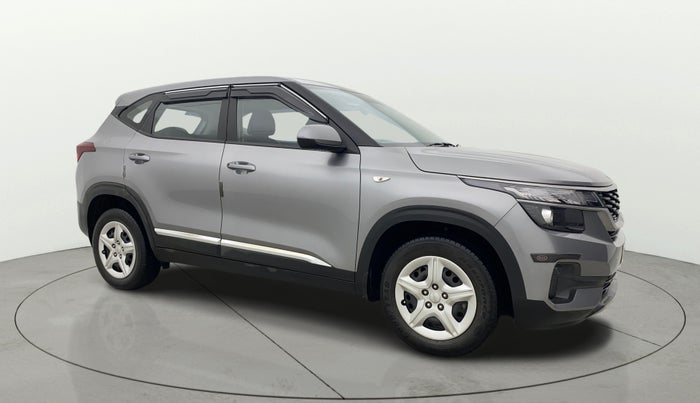 2021 KIA SELTOS HTE 1.5 PETROL, Petrol, Manual, 21,576 km, Right Front Diagonal