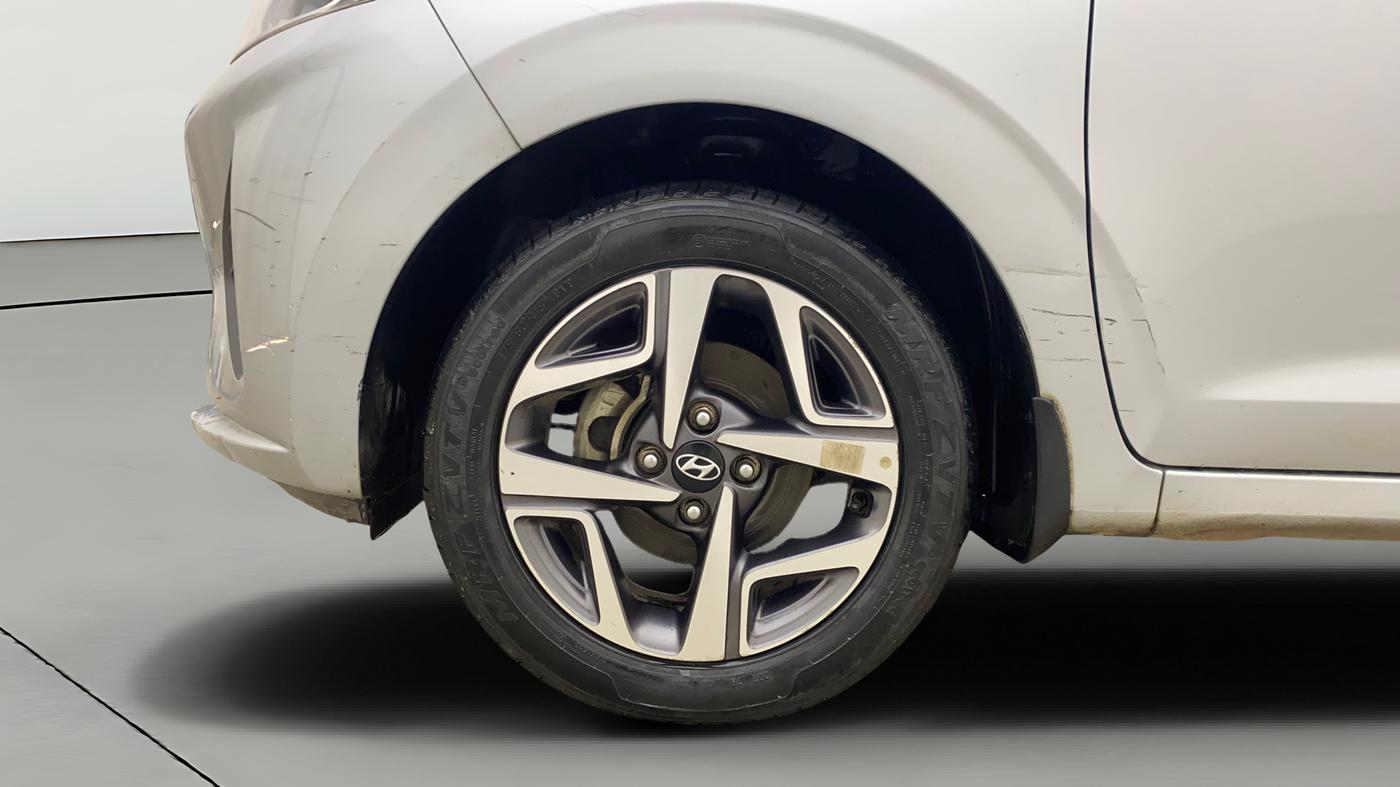 2021 Hyundai AURA SX PLUS 1.2 AMT, Petrol, Automatic, 33,045 km, Left Front Wheel