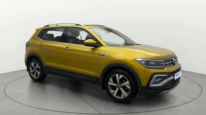 2022 Volkswagen TAIGUN TOPLINE 1.0 TSI MT, Petrol, Manual, 30,062 km, Right Front Diagonal