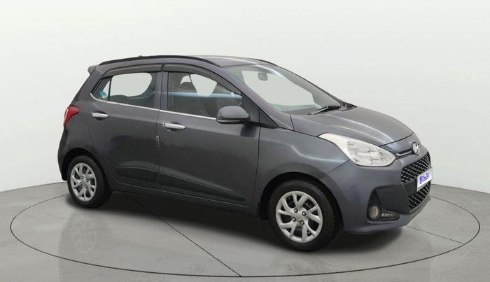 2019 Hyundai Grand i10 SPORTZ 1.2 KAPPA VTVT, Petrol, Manual, 63,179 km, Right Front Diagonal