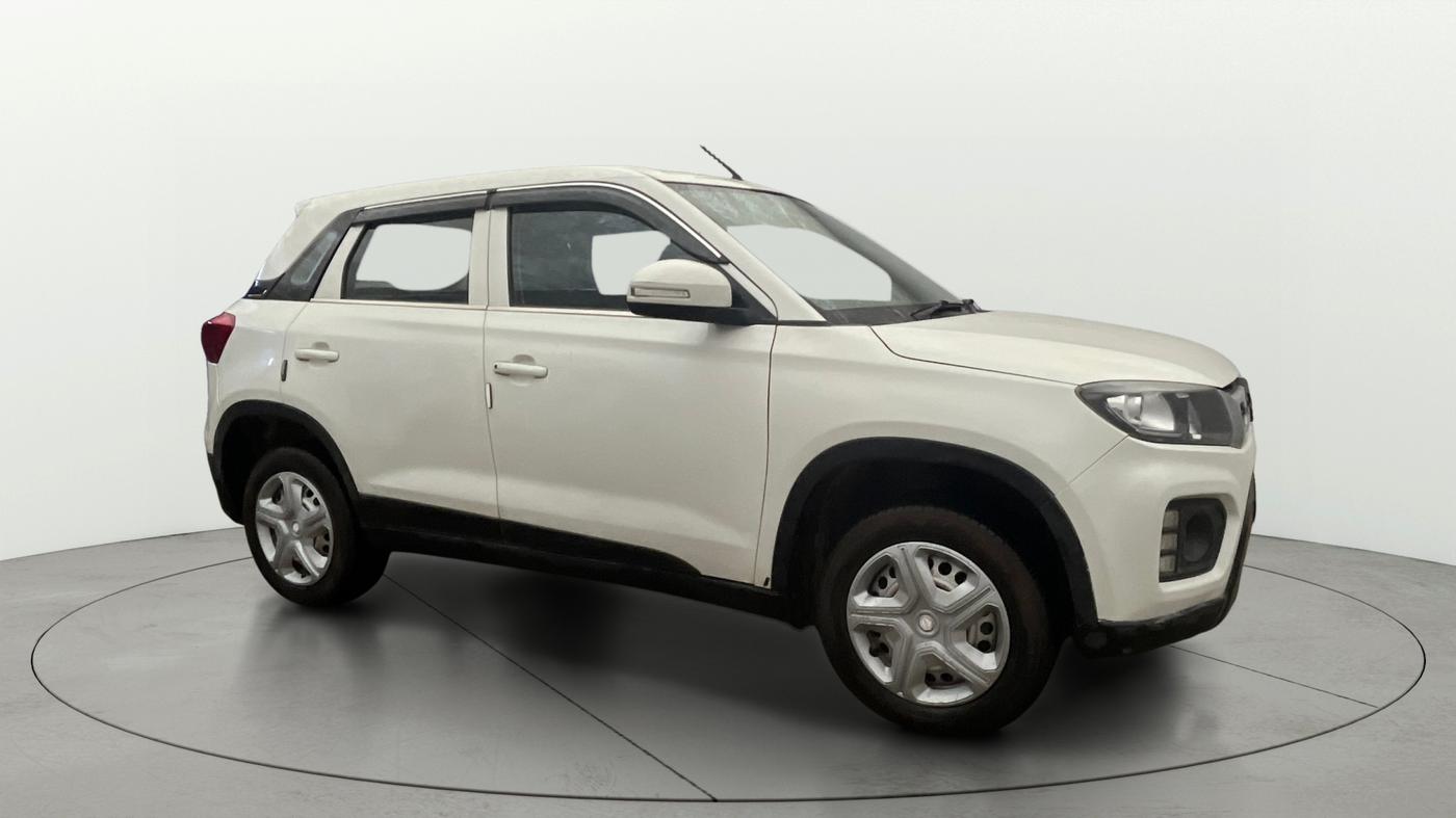 2021 Maruti Vitara Brezza LXI, Petrol, Manual, 73,786 km, Right Front Diagonal