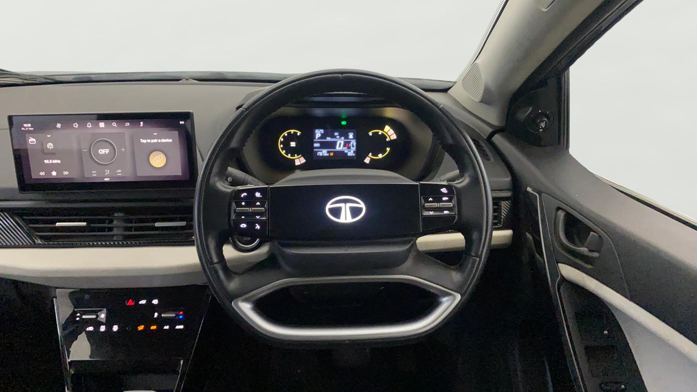 2024 Tata Curvv Creative 1.2 Petrol 7DCA, Petrol, Automatic, 17,841 km, Steering Wheel Close Up