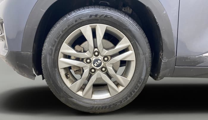 2020 KIA SELTOS HTX IVT 1.5 PETROL, Petrol, Automatic, 1,35,354 km, Left Front Wheel