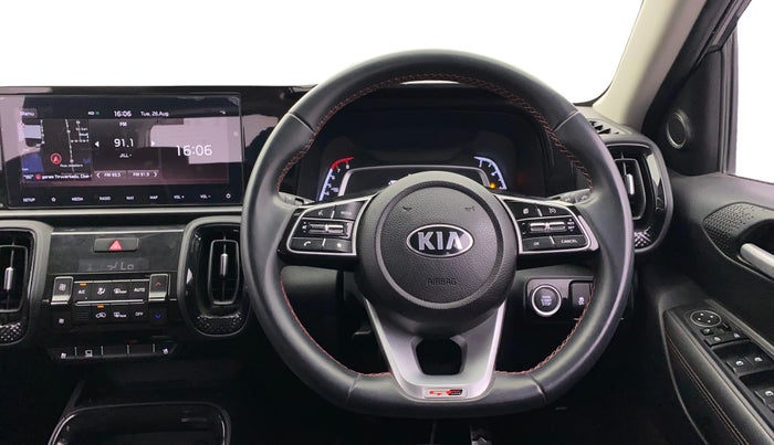 2020 KIA SONET GTX PLUS 1.0 IMT, Petrol, Manual, 35,175 km, Steering Wheel Close Up