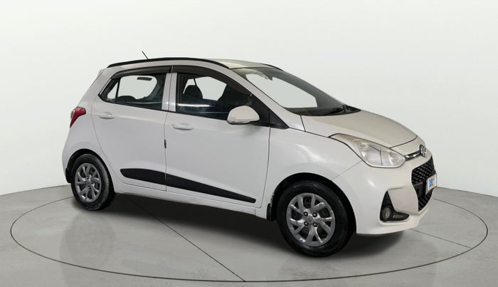 2017 Hyundai Grand i10 SPORTZ (O) 1.2 KAPPA VTVT, CNG, Manual, 86,122 km, Right Front Diagonal
