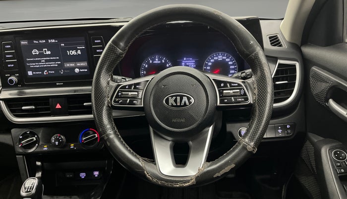 2020 KIA SELTOS HTK PLUS 1.5, Petrol, Manual, 58,777 km, Steering Wheel Close Up