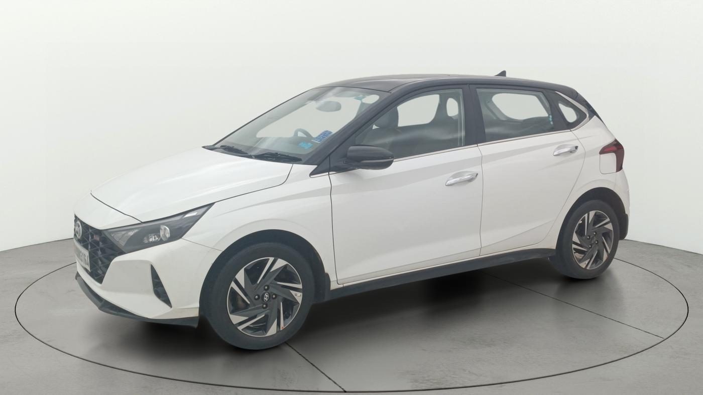2022 Hyundai NEW I20 Asta (O) 1.0 Turbo DCT Dual Tone, Petrol, Automatic, 46,427 km, Left Front Diagonal