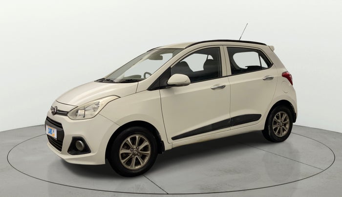 2014 Hyundai Grand i10 ASTA (O) 1.2 KAPPA VTVT, Petrol, Manual, 77,784 km, Left Front Diagonal