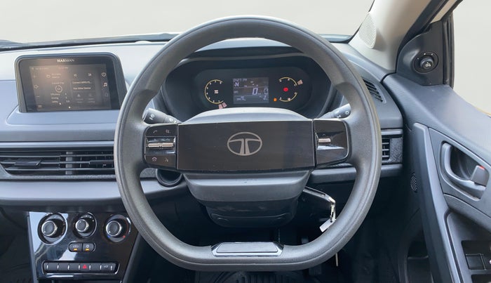 2024 Tata NEXON Smart Plus 1.2 Revotron 6 AMT, Petrol, Automatic, 14,400 km, Steering Wheel Close Up