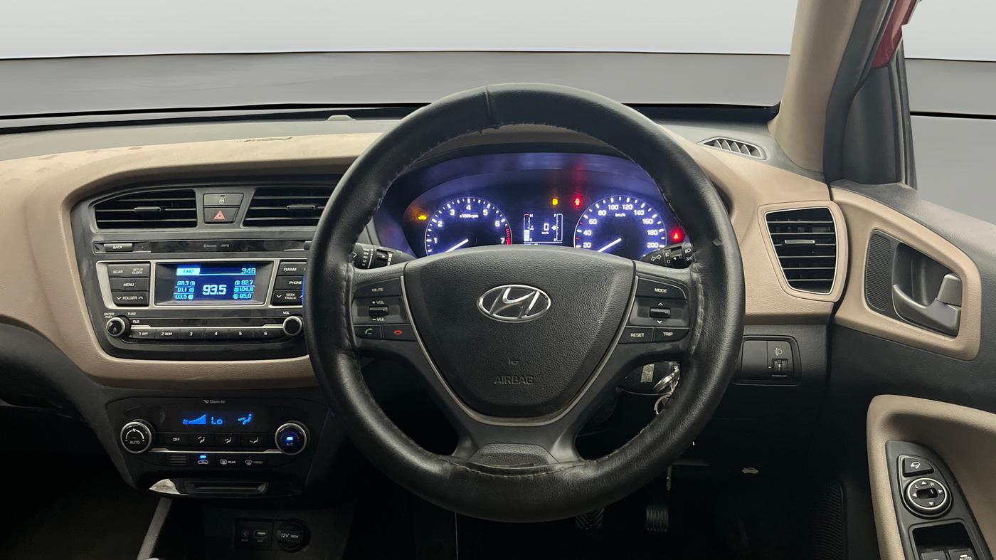 2017 Hyundai Elite i20 SPORTZ 1.2, Petrol, Manual, 66,910 km, Steering Wheel Close Up