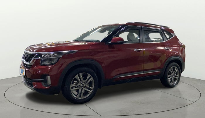 2021 KIA SELTOS HTX IVT 1.5 PETROL, Petrol, Automatic, 88,229 km, Left Front Diagonal