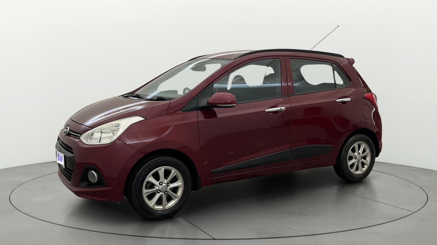 2016 Hyundai Grand i10 ASTA AT 1.2 KAPPA VTVT, Petrol, Automatic, 60,647 km, Left Front Diagonal