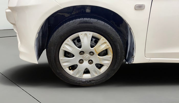 2014 Honda Amaze 1.2L I-VTEC S, Petrol, Manual, 1,28,271 km, Left Front Wheel