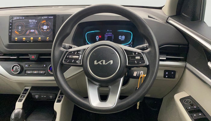 2023 KIA CARENS PRESTIGE 1.5 PETROL 7 STR, Petrol, Manual, 37,435 km, Steering Wheel Close Up