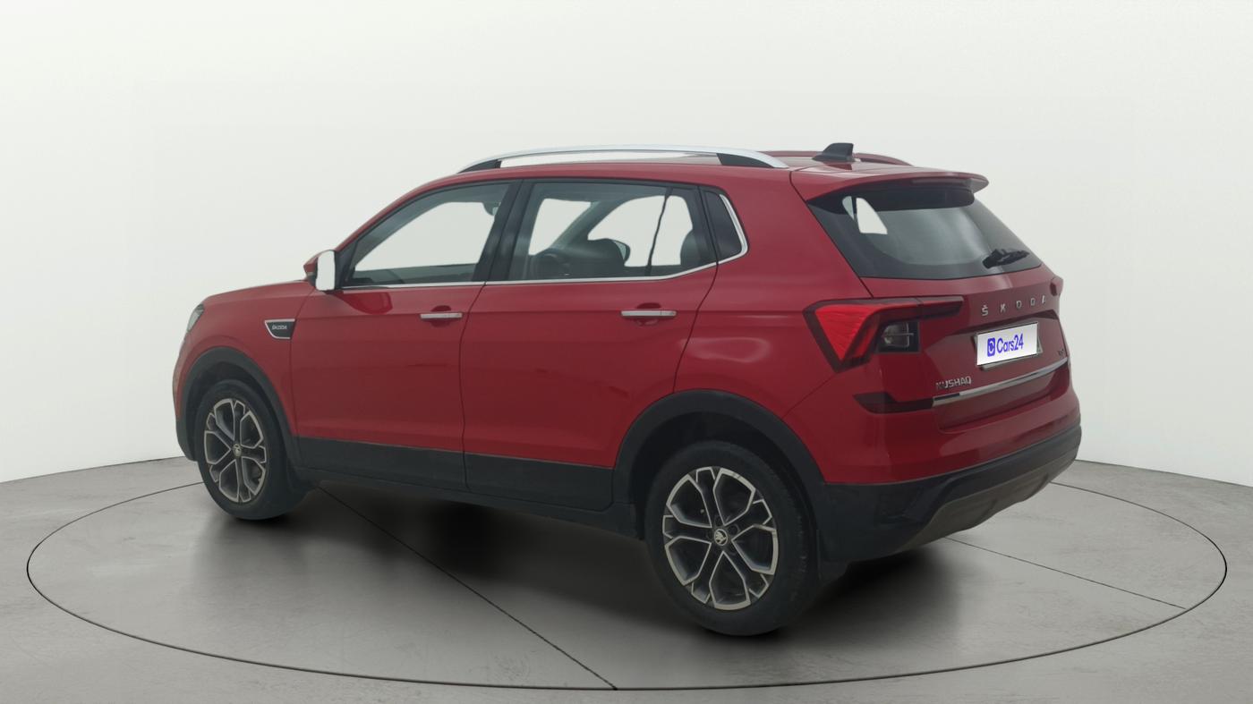 2022 Skoda KUSHAQ STYLE 1.0L TSI AT (6 AIRBAGS), Petrol, Automatic, 22,517 km, Left Back Diagonal