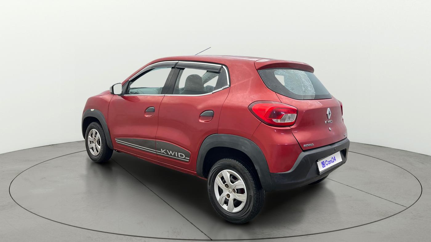 2018 Renault Kwid RXT 1.0 AMT (O), CNG, Automatic, 63,199 km, Left Back Diagonal