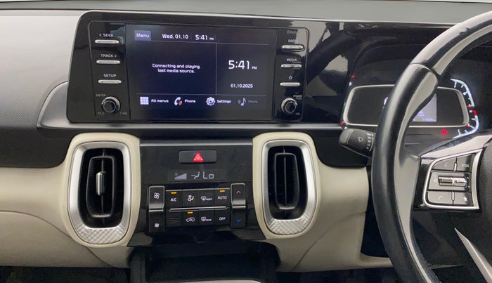 2021 KIA SONET HTX 1.0 IMT, Petrol, Manual, 1,14,554 km, Air Conditioner