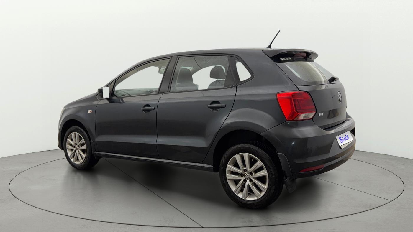 2014 Volkswagen Polo GT TSI AT, Petrol, Automatic, 96,653 km, Left Back Diagonal