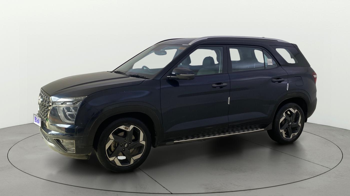 2022 Hyundai ALCAZAR 1.5 SIGNATURE (O) AT 6STR, Diesel, Automatic, 30,479 km, Left Front Diagonal