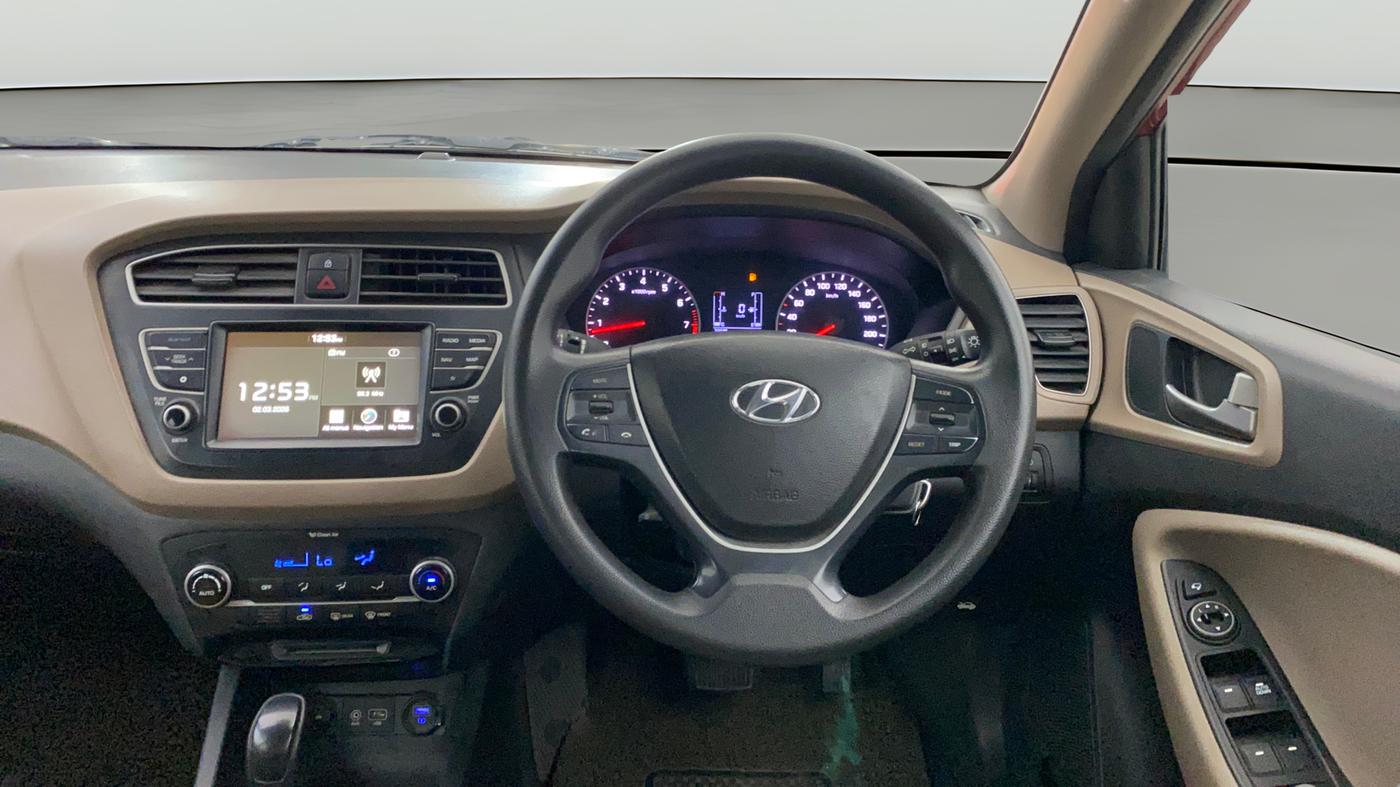 2018 Hyundai Elite i20 ASTA 1.2  CVT, Petrol, Automatic, 33,590 km, Steering Wheel Close Up