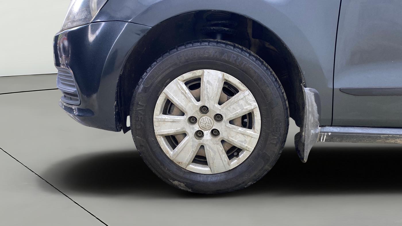 2015 Volkswagen Polo TRENDLINE 1.2L PETROL, Petrol, Manual, 56,382 km, Left Front Wheel