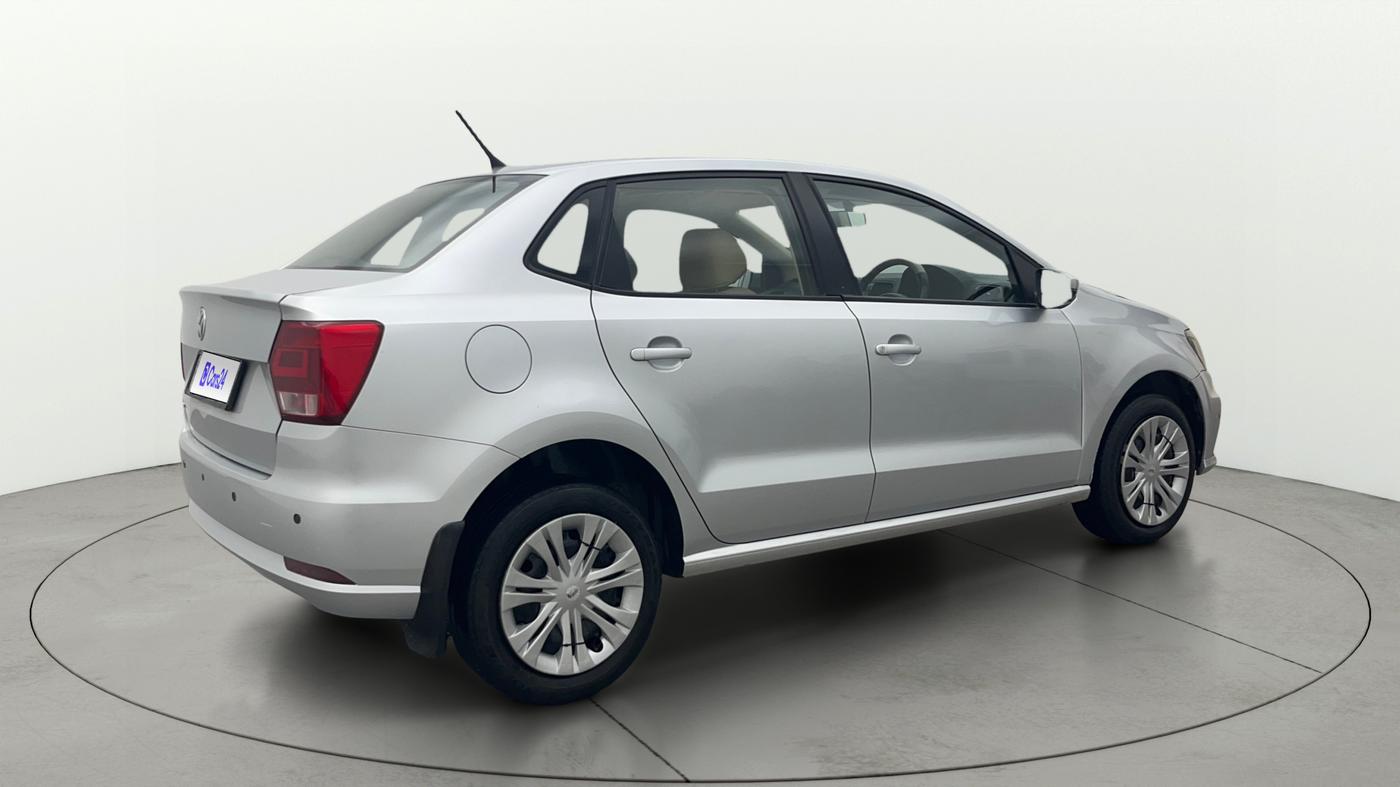 2016 Volkswagen Ameo COMFORTLINE 1.2L, Petrol, Manual, 66,582 km, Right Back Diagonal