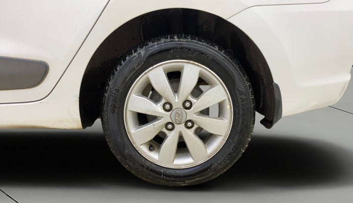 2014 Hyundai Xcent S (O) 1.2, Petrol, Manual, 34,923 km, Left Rear Wheel