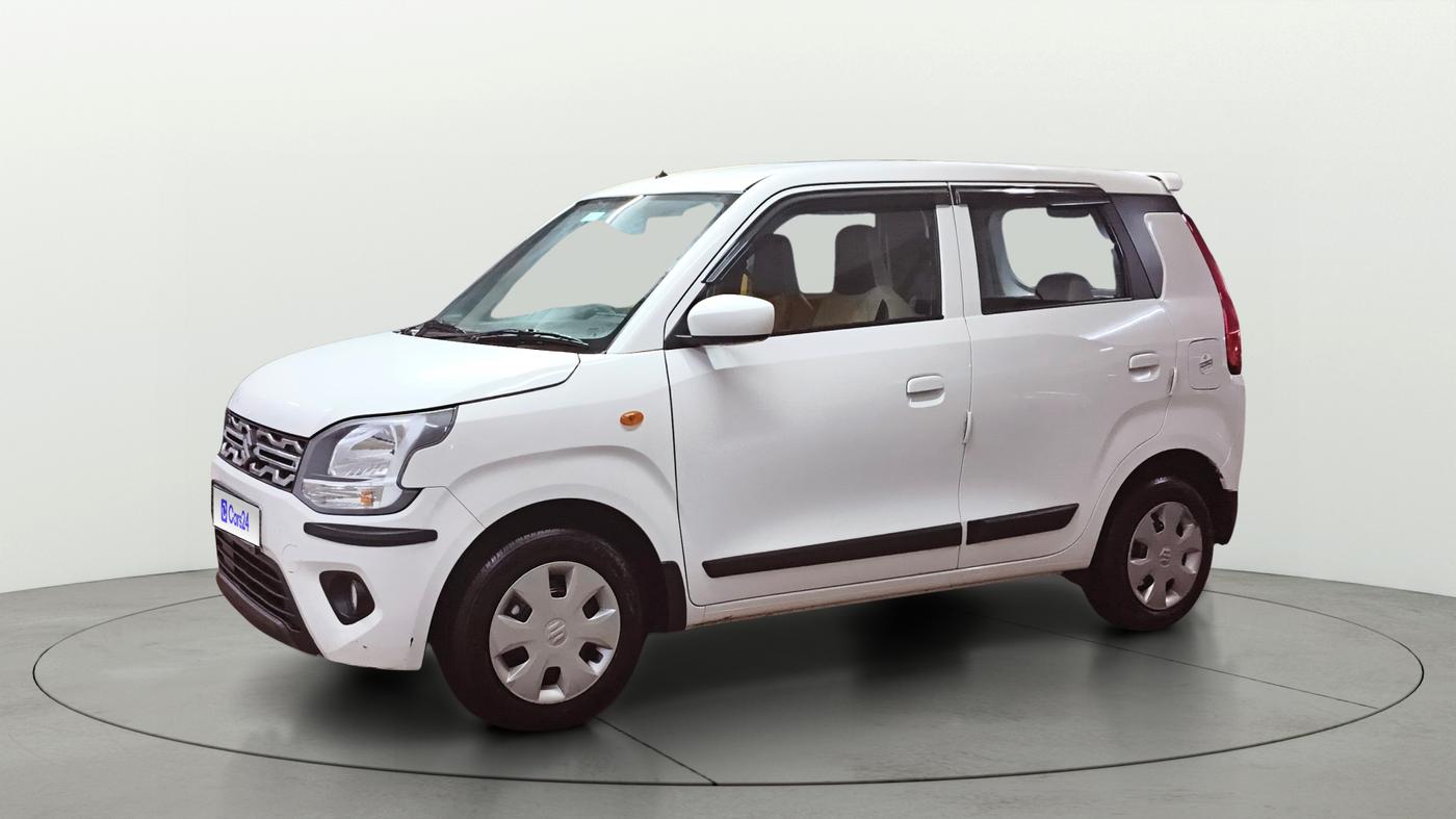 2024 Maruti New Wagon-R VXI CNG 1.0, CNG, Manual, 30,871 km, Left Front Diagonal