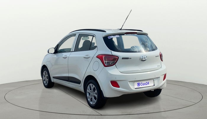 2016 Hyundai Grand i10 SPORTZ 1.2 KAPPA VTVT, Petrol, Manual, 51,857 km, Left Back Diagonal