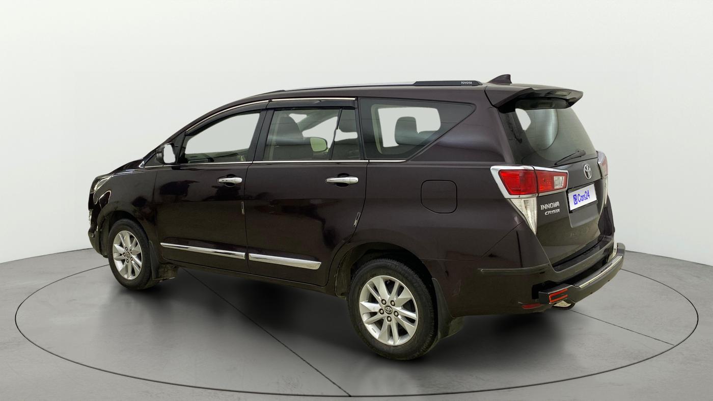 2019 Toyota Innova Crysta 2.4 VX 8 STR, Diesel, Manual, 80,404 km, Left Back Diagonal