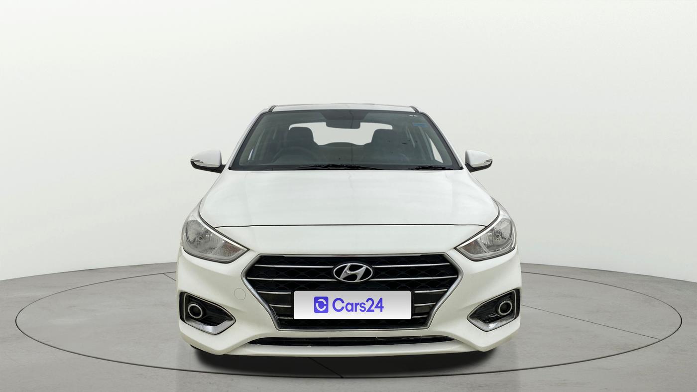 2017 Hyundai Verna 1.6 EX VTVT AT, Petrol, Automatic, 46,598 km, Front