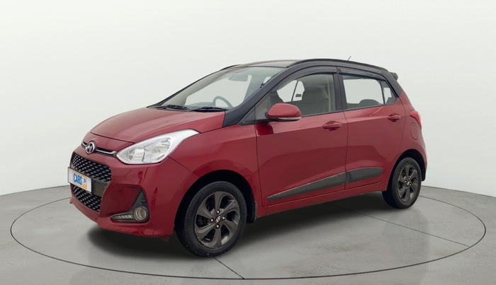 2018 Hyundai Grand i10 SPORTZ 1.2 KAPPA VTVT DUAL TONE, Petrol, Manual, 36,888 km, Left Front Diagonal