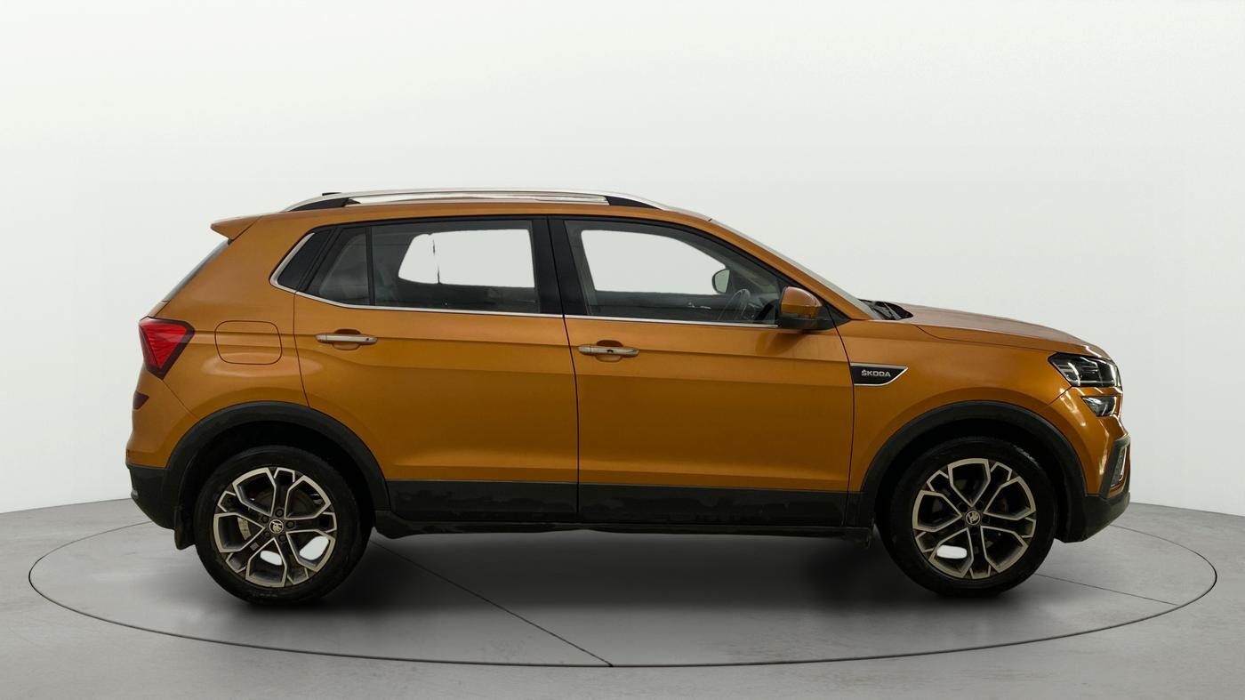 2021 Skoda KUSHAQ STYLE 1.0L TSI MT, Petrol, Manual, 42,465 km, Right Side View