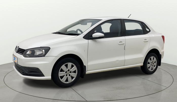 2017 Volkswagen Ameo TRENDLINE 1.5L, Diesel, Manual, 1,01,148 km, Left Front Diagonal