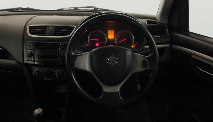 2014 Maruti Swift VXI, Petrol, Manual, 38,311 km, Steering Wheel Close Up