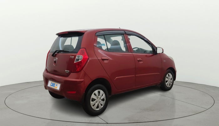 2012 Hyundai i10 ASTA 1.2 AT SUNROOF, CNG, Automatic, 1,17,801 km, Right Back Diagonal